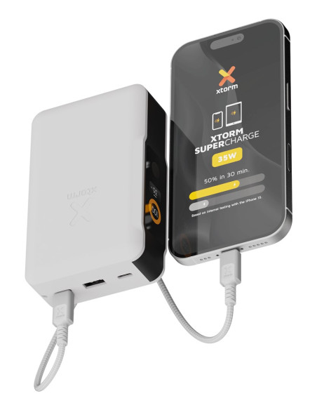 Xtorm Xng200W35 Bank Mocy Litowo-Polimerowy (Lipo) 20000 Mah Biały