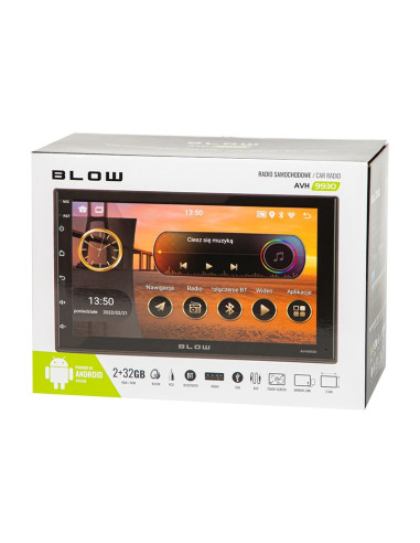 Blow Radio Avh-9930 2Din 7" Gps Android