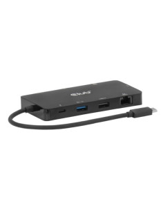 Club3D Csv-2552 Huby I Koncentratory Usb Type-C 5000 Mbit/S Czarny 2