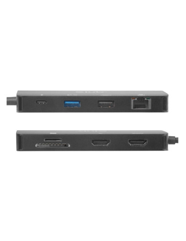 Club3D Csv-2552 Huby I Koncentratory Usb Type-C 5000 Mbit/S Czarny