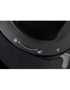 Eldom Wyciskarka Wolnoobrotowa Pj400 400W Srebrno-Czarna ,Ślimak Bpa Free 80 [Obr./Min] 2