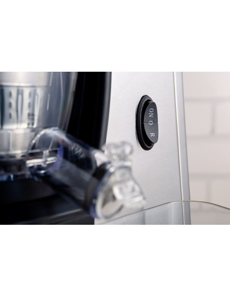 Eldom Wyciskarka Wolnoobrotowa Pj400 400W Srebrno-Czarna ,Ślimak Bpa Free 80 [Obr./Min]