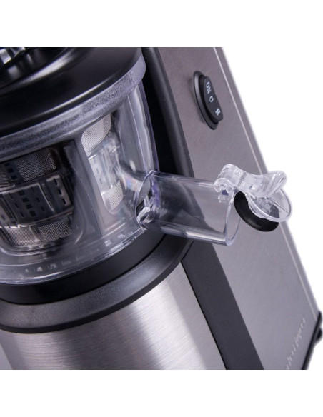 Eldom Wyciskarka Wolnoobrotowa Pj400 400W Srebrno-Czarna ,Ślimak Bpa Free 80 [Obr./Min]