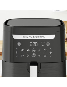 Tefal Easy Fry & Grill Ey8018 6,5 L Autonomiczny 1830 W Frytkownica Na Gorące Powietrze Czarny 2