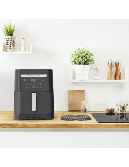 Tefal Easy Fry & Grill Ey8018 6,5 L Autonomiczny 1830 W Frytkownica Na Gorące Powietrze Czarny