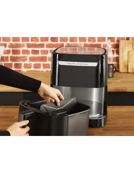 Tefal Easy Fry & Grill Ey8018 6,5 L Autonomiczny 1830 W Frytkownica Na Gorące Powietrze Czarny