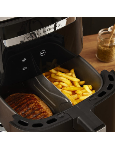 Tefal Easy Fry & Grill Ey8018 6,5 L Autonomiczny 1830 W Frytkownica Na Gorące Powietrze Czarny