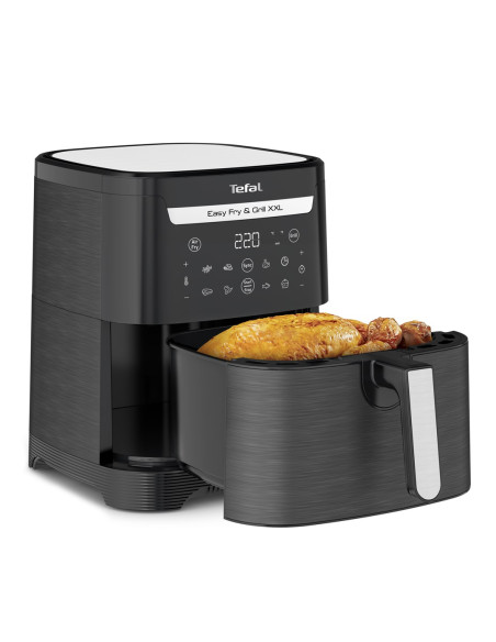 Tefal Easy Fry & Grill Ey8018 6,5 L Autonomiczny 1830 W Frytkownica Na Gorące Powietrze Czarny