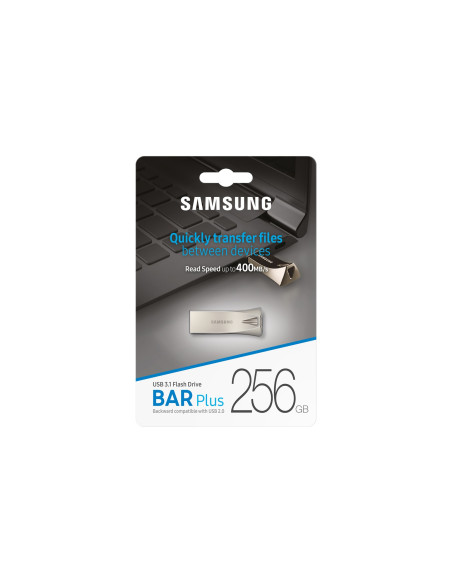 Samsung Flash Bar Plus 256Gb Muf-256Be3/Apc Silver
