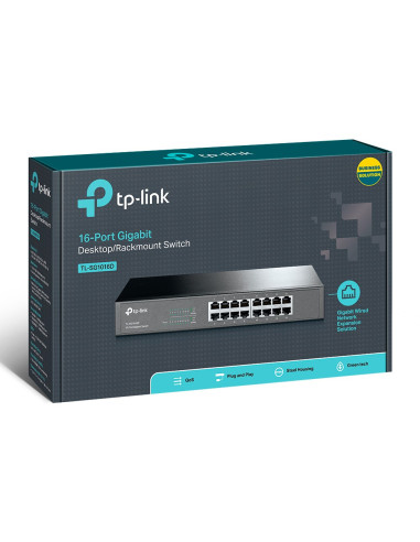 Switch Tp-Link Tl-Sg1016D (16X 10/100/1000Mbps)