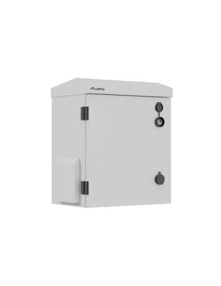 Lanberg Szafa Rack Wisząca 10" Hermetyczna Ip55 Montaż Na Ścianie/Słupie 320X220X400 Szara (Złożona)