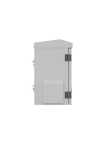 Lanberg Szafa Rack Wisząca 10" Hermetyczna Ip55 Montaż Na Ścianie/Słupie 320X220X400 Szara (Złożona)
