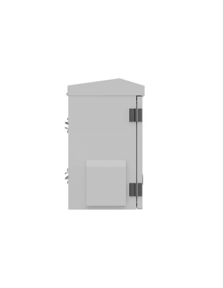 Lanberg Szafa Rack Wisząca 10" Hermetyczna Ip55 Montaż Na Ścianie/Słupie 320X220X400 Szara (Złożona)