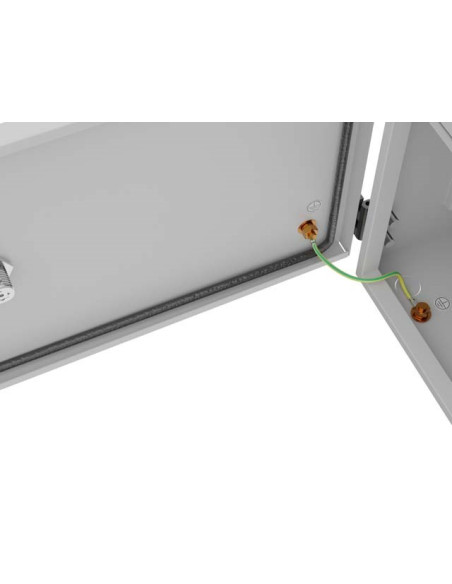 Lanberg Szafa Rack Wisząca 10" Hermetyczna Ip55 Montaż Na Ścianie/Słupie 320X220X400 Szara (Złożona)