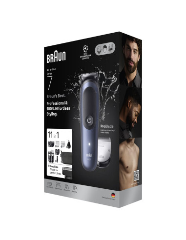 Trymer Braun Aio7540 Series 7  Do Ciała Włosów Brody