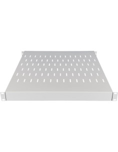 Półka Regulowana 19" 1U Głęb. 500-900Mm, Szara, 4 Punkty Mocowania Alantec
