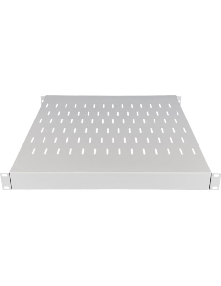 Półka Regulowana 19" 1U Głęb. 500-900Mm, Szara, 4 Punkty Mocowania Alantec