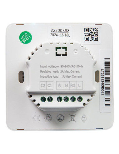Shelly Linkedgo Smart Floor Heating Thermostat Termostat Biały