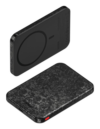 Sharge Ydd-Sg-C3Txwcx-Hei Bank Mocy 5000 Mah Bezprzewodowe Ładowanie Carbon