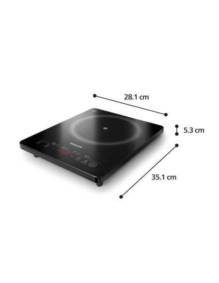 Philips 3000 Series Płyta Indukcyjna Vesuvio Z Serii 3000