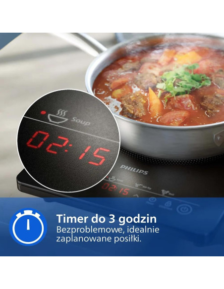 Philips 3000 Series Płyta Indukcyjna Vesuvio Z Serii 3000