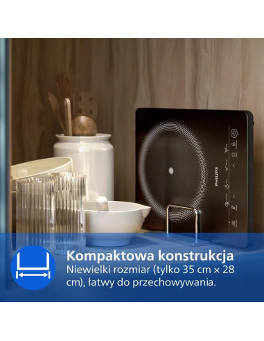 Philips 3000 Series Płyta Indukcyjna Vesuvio Z Serii 3000
