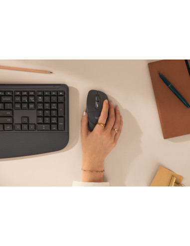 Logitech Signature Comfort Plus M850 L Myszka Uniwersalne Dla Praworęcznych Rf Wireless + Bluetooth Optyczny 4000 Dpi