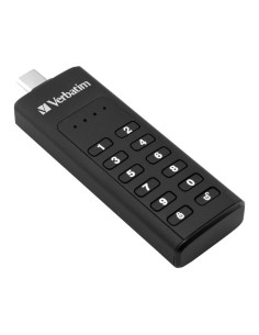 Keypad Secure Usb 3.1 Drive/256-Bit Aes Encry 64Gb Usb-C 2