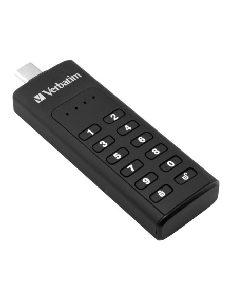 Keypad Secure Usb 3.1 Drive/256-Bit Aes Encry 64Gb Usb-C