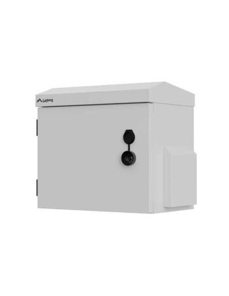 Lanberg Szafa Rack Wisząca 10" Hermetyczna Ip55 Montaż Na Ścianie/Słupie 320X220X300 Szara (Złożona)