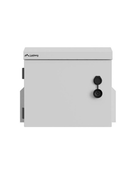 Lanberg Szafa Rack Wisząca 10" Hermetyczna Ip55 Montaż Na Ścianie/Słupie 320X220X300 Szara (Złożona)