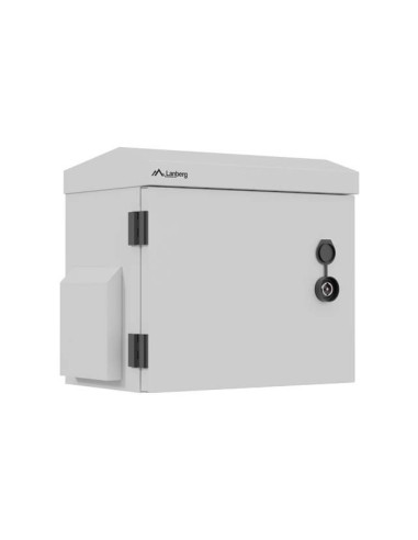 Lanberg Szafa Rack Wisząca 10" Hermetyczna Ip55 Montaż Na Ścianie/Słupie 320X220X300 Szara (Złożona)