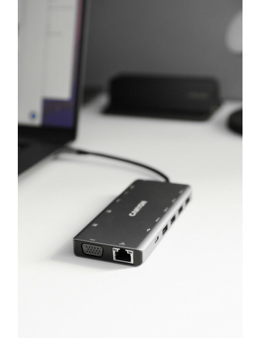 Canyon Ds-12 Usb 3.2 Gen 1 (3.1 Gen 1) Type-C Szary