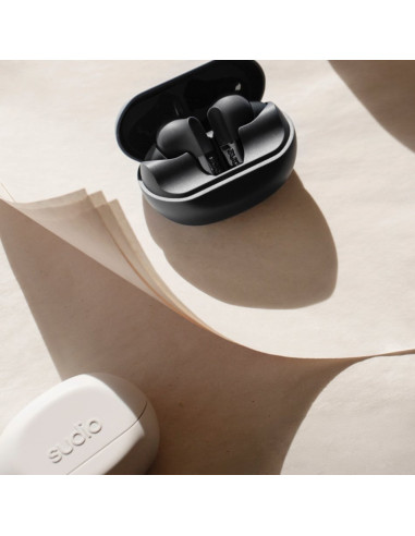 Sudio N3Problk Słuchawki/Zestaw Słuchawkowy Bezprzewodowy Douszny Połączenia/Muzyka Bluetooth Czarny