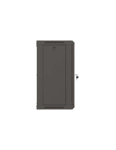 Lanberg Szafa Instalacyjna Rack Wisząca 19" 12U 540X350 Czarna Drzwi Przeszklone (Flat Pack) 2