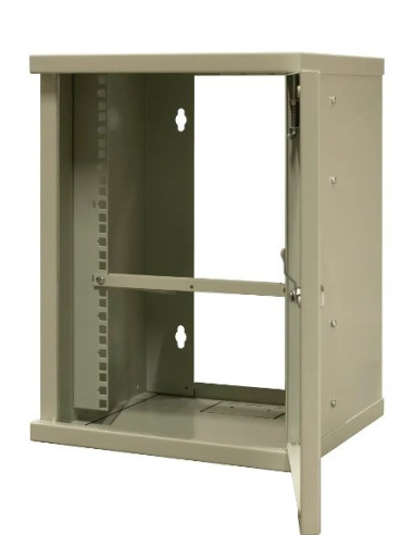 Emiternet Szafa Wisząca Niedzielona 10'' 9U, Drzwi Blacha, 325×330X445Mm (Szer./Gł./Wys.)
