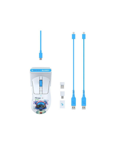 Mysz Bezprzewodowa A4Tech Bloody R73 Ultra Duo Nyx Mirage