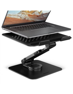 Axagon Stnd-Lrb Stand With 360° Rotation For Laptops And Tablets | Adjustable Height, Angle | 10-17.3 " | Maximum Weight (Capaci