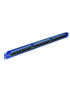 Emiternet Panel 19 &Quot,24Xrj45 Utp Cat.6 1U Melynas Dcn / Ppfa-951K-248-C6