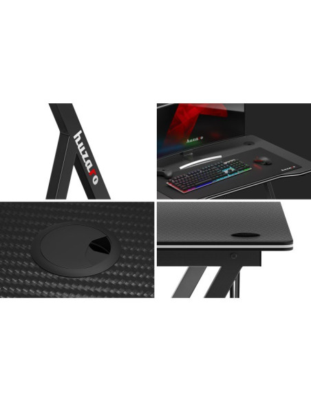 Biurko Gamingowe - Huzaro Hero 1.4 Black