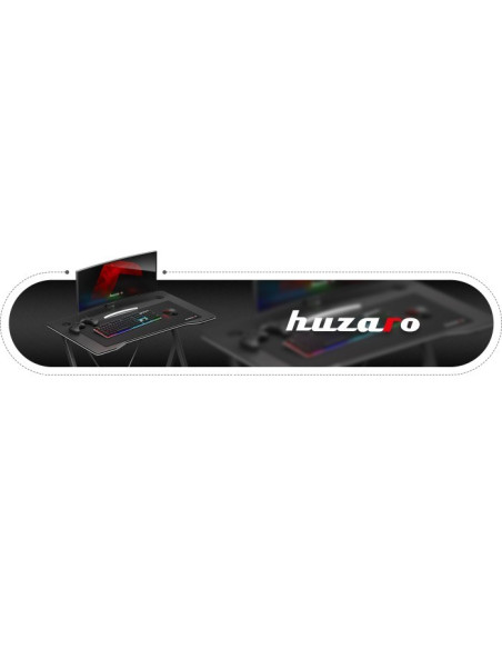 Biurko Gamingowe - Huzaro Hero 1.4 Black