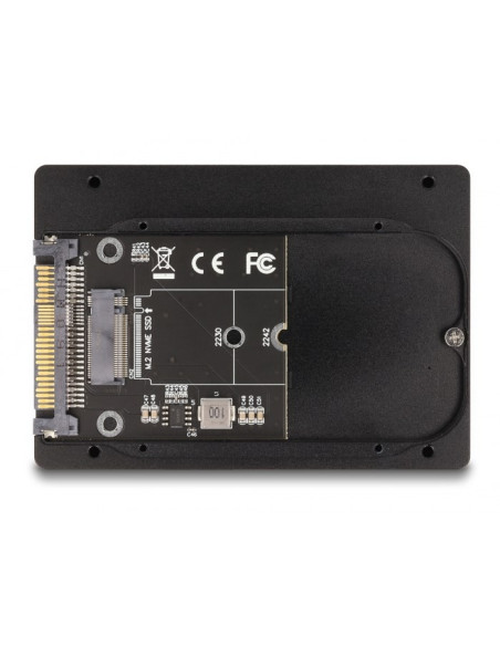 Delock Konwerter 2.5” U.2 Sff-8639 Do M.2 Nvme Z Wpustem M - 7 Mm Wysokości