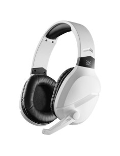 Słuchawki Z Mikrofonem Defender Phantom Pro 7.1 Bezprzewodowe Białe Bluetooth + Rf 2.4Ghz + Gra