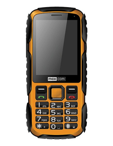 Maxcom Strong Mm920 7,11 Cm (2.8") 140 G Czarny, Żółty Wytrzymały Telefon