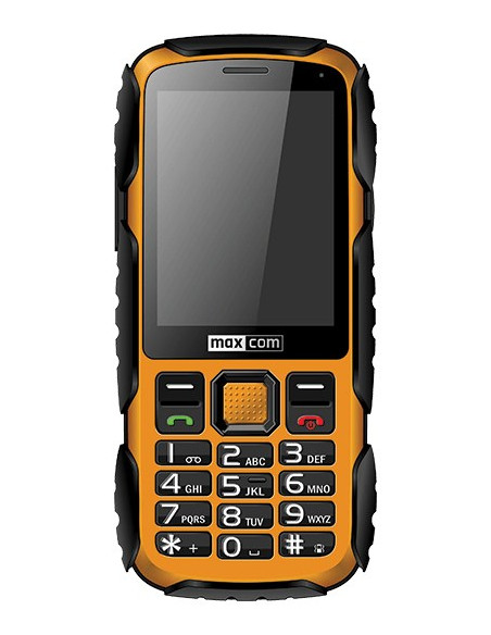 Maxcom Strong Mm920 7,11 Cm (2.8") 140 G Czarny, Żółty Wytrzymały Telefon