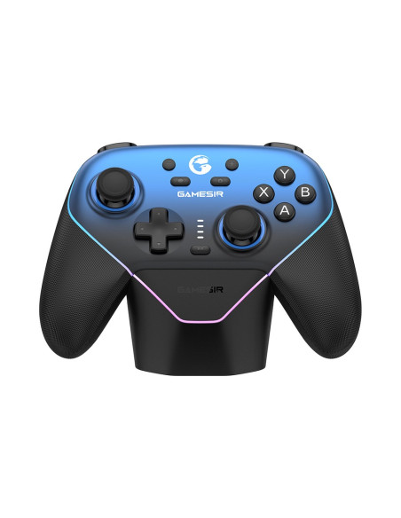 Gamesir Super Nova Czarny, Niebieski Bluetooth/Rf/Usb Gamepad Analogowa/Cyfrowa Android, Ios, Xbox, Pc