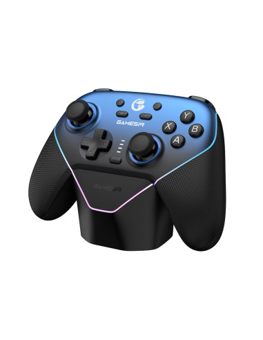 Gamesir Super Nova Czarny, Niebieski Bluetooth/Rf/Usb Gamepad Analogowa/Cyfrowa Android, Ios, Xbox, Pc