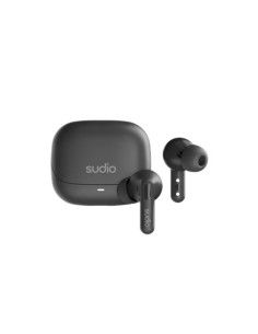 Sudio Earbuds | C8 | Bluetooth | Microphone | Black | Noise Canceling | Noise Reduction | Wireless