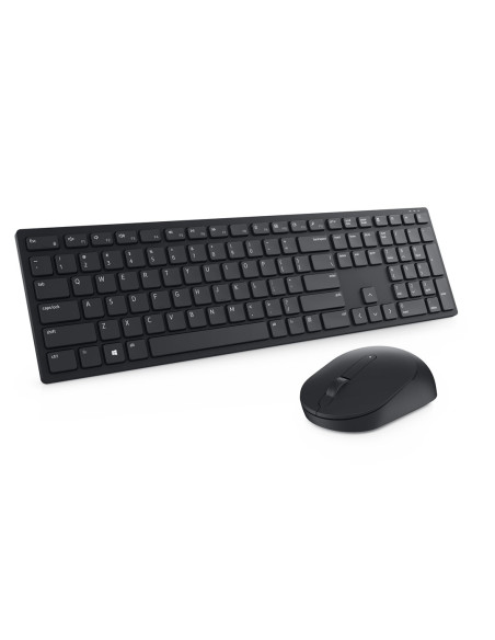 Dell Km5221W Klawiatura Rf Wireless Qwerty Amerykański Międzynarodowy Czarny