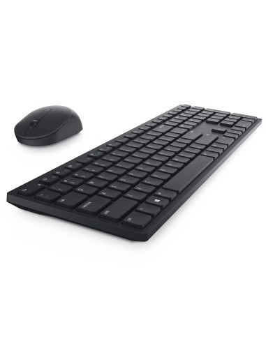 Dell Km5221W Klawiatura Rf Wireless Qwerty Amerykański Międzynarodowy Czarny